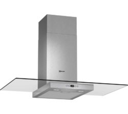 NEFF  D89EH52N0B Chimney Cooker Hood - Stainless Steel & Glass
